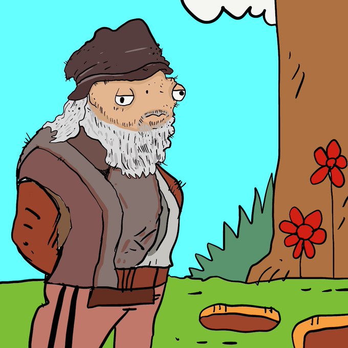 Leonurdo taking a walk