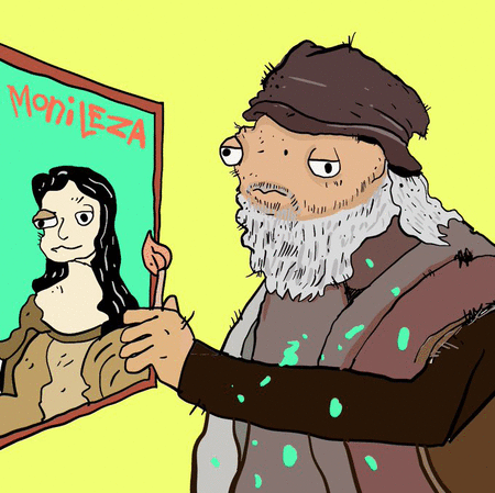 Leonurdo da Vinci animated